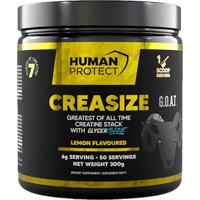 Human Protect Creasize | with 7 Forms of Creatine [300 грама] Лимон