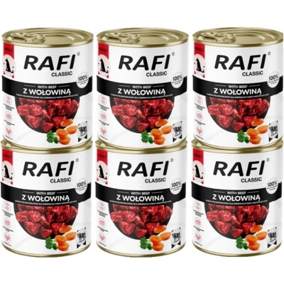 Dolina Noteci Rafi Classic s hovädzím mäsom 6 x 800 g