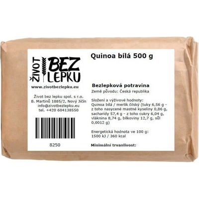 Život bez lepku Quinoa biela 500 g