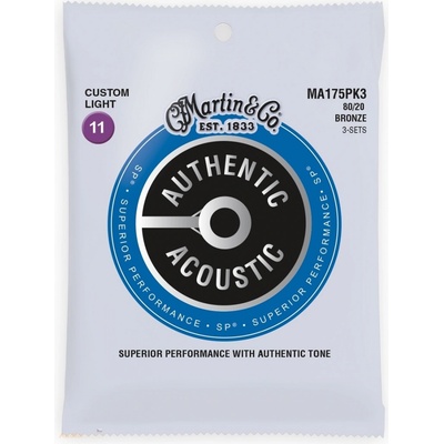 Martin Authentic SP 80/20 3 Packs