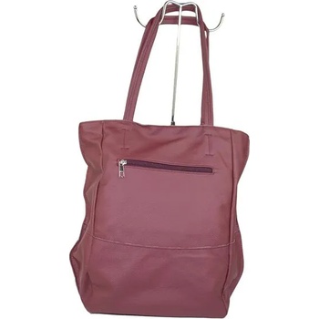 Image 1 of Български обувки Ежедневна дамска чанта цвят бордо от естествена кожа Emi13bordo