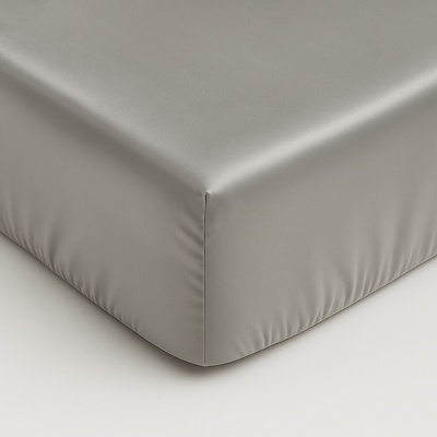 Silkys Prostěradlo Grey Whisper 220x200x28