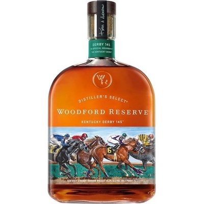 Woodford Reserve Kentucky Straight Bourbon Whiskey DerbyEdition 45,2% 1 l (čistá fľaša)