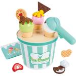 HaPe International Игрален комплект Hape International - Сервирай сладолед, 19 части (H3225) - ozone