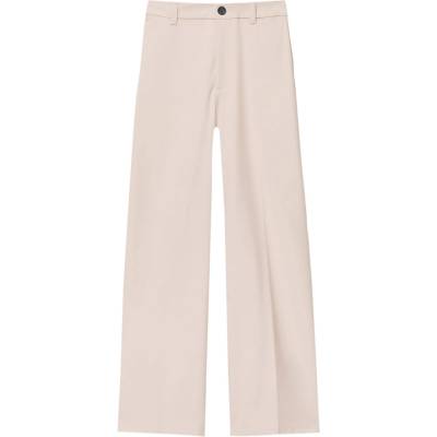 Pull&Bear Панталон с ръб розово, размер 42