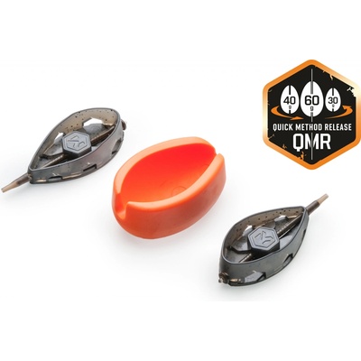 Mivardi Method Feeder set QMR Flat XL 50g + 60g + mould – Zboží Mobilmania