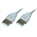 PremiumCord Cable USB PremiumCord USB-A - USB-A 1 m White (ku2aa1)