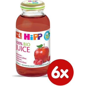 HiPP BIO Jablečno-malinová 6 x 200 ml