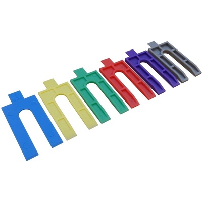 Dehco Plastové podložky 1, 2, 3, 4, 5, 6mm, 30ks – Zbozi.Blesk.cz