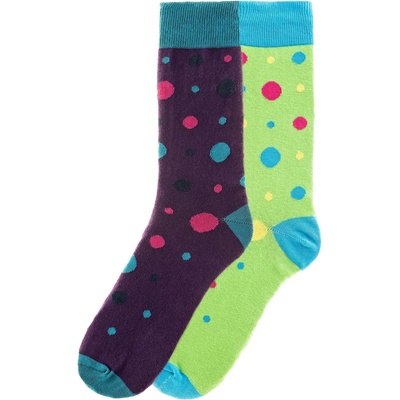 Funky Steps комплект мъжки чорапи с точки FSC194 Funky Steps | Mnogotsveten | МЪЖЕ | UNI
