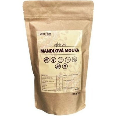 Diet Plan Mandlová mouka výběrová 400 g