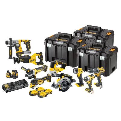 Комплект безжични инструменти DeWalt 18V/4x5.0Ah DCK1012P4T (DCK1012P4T)