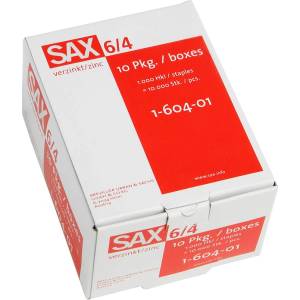 SAX Скоби sax 6/4 цинк 1000 броя 7330066000 (7330066000)