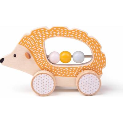Bigjigs Toys Hrkálka Ježko na kolieskach
