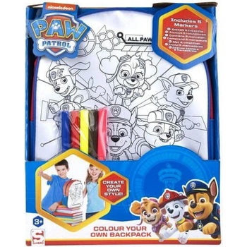 Sambro na vymalování Paw Patrol modrý
