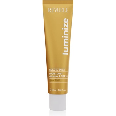Revuele Luminize озаряващ флуид SPF 20 цвят Gold & Bold 40ml