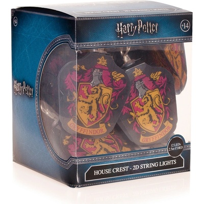 Světelný řetěz Harry Potter Gryffindor světýlka k zavěšení 5055437917242