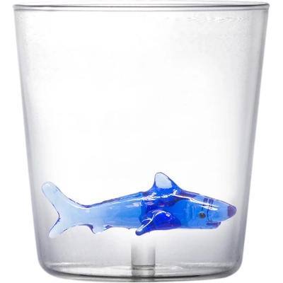 Vin bouquet (Испания) Стъклена чаша Vin Bouquet SHARK с декорация - 350 мл (VB FIA 1640)