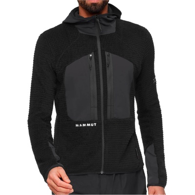 Mammut Мъжко поларено яке Mammut Eiger Nordwand Pro Midlayer Air Hooded Jacket Fleece jacket - Black - размер XXL (005-6637-0115)