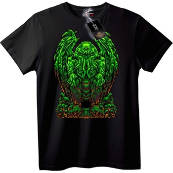 NOONEBRAND Тениска Ктулу чудовище - XL, Black