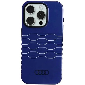 Audi Кейс Audi IML MagSafe за iPhone 15 Pro, син (AUDI000061-0)