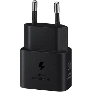 Samsung Оригинално Зарядно Samsung 25W 220v Super Fast Charger LS USB-C EP-T2510NBE, Черен (Bulk) (EP-T2510NBE)