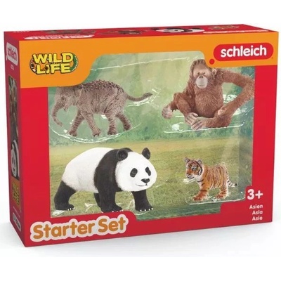 Schleich Schleich: Начален комплект за дива природа в Азия 42736 (SLH42736)