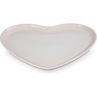 Le Creuset 80616327770003 Servírovací tanier Heart 32 cm svetloružový