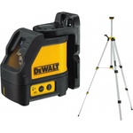 DEWALT Лазерен лост DeWALT с кръстосани линии и статив DW088KTRI (DW088KTRI)