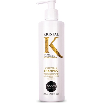 BBcos šampón na farbené vlasy kristal chroma shampoo 300 ml