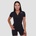 GymBeam Дамска къса тениска Ignite Cropped Black L