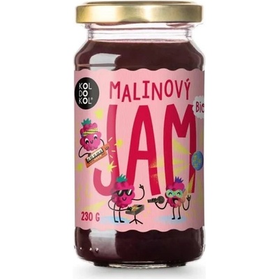 Koldokol Jam Malina bio 230 g – Sleviste.cz