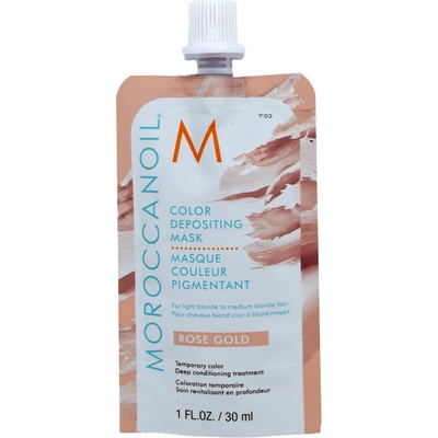 Moroccanoil Color Depositing Mask 30 ml боядисваща маска ROSE GOLD
