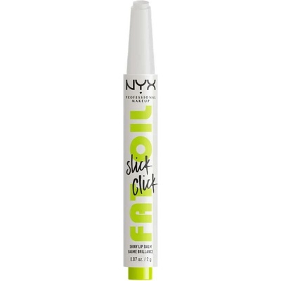 NYX Professional Makeup Fat Oil Slick Click rtěnka Bílá 2 g
