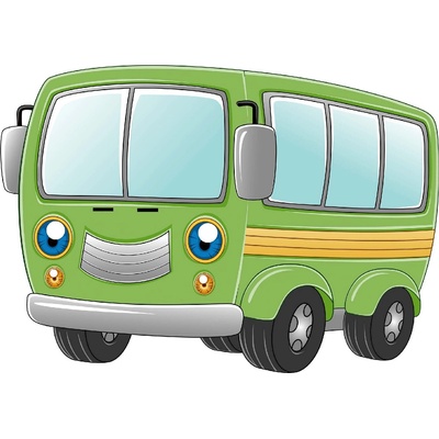 DIMEX ART Флизелинов фототапет детски микробус 375 x 250 см