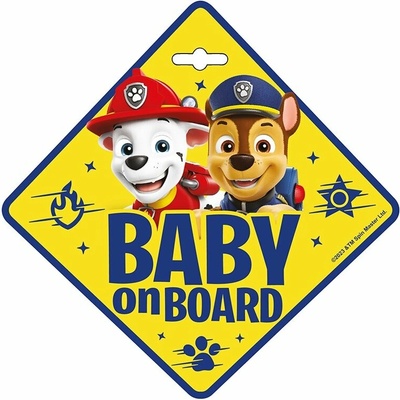 Dekor na přísavku PAW PATROL BOY