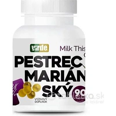 Virde Pestrec Mariánsky olej 100% 90 kapsúl