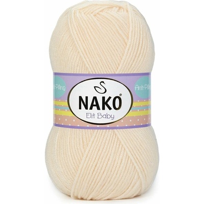 Nako Příze Elit baby 10889 světlá vanilková