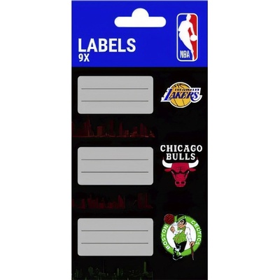 STREET Етикет за брошура street nba 9 етикета/пакет 67271 (67271)