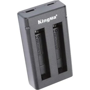 KingMa Двойно зарядно за батерии за Insta360 One X3