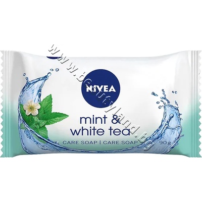 Nivea Сапун Nivea Mint & White Tea Soap, p/n NI-82476 - Тоалетен сапун с екстракт от бял чай и аромат на мента (NI-82476)