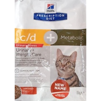 Hill's Feline C/D Urinary Stress Metabolic 8 kg