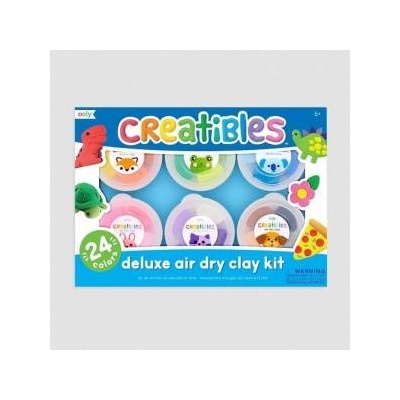 ooly Комплект пластелин Ooly Lekkolina Creatibles Air Dry Clay, 24 цвята
