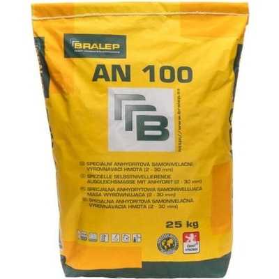 Hmota samonivelační anhydrit Bralep AN 100 – 25 kg – Zbozi.Blesk.cz