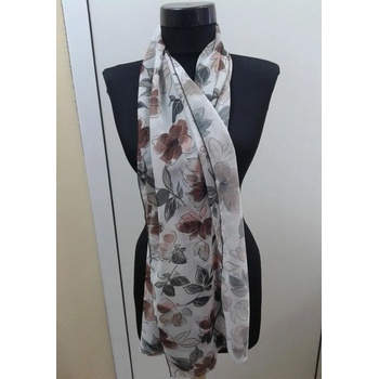 Image 1 of Rumena Дамски шифонен шал на цветя Rumena