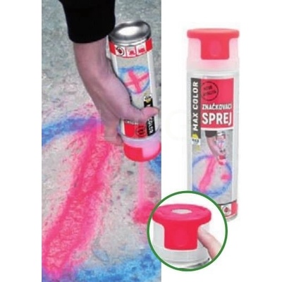 Sprej značkovací Max Color zelená svítivá 500ml
