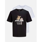 Jack and Jones Тениска Jack and Jones Kids T-Shirt - Black/White