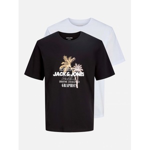 Jack and Jones Тениска Jack and Jones Kids T-Shirt - Black/White