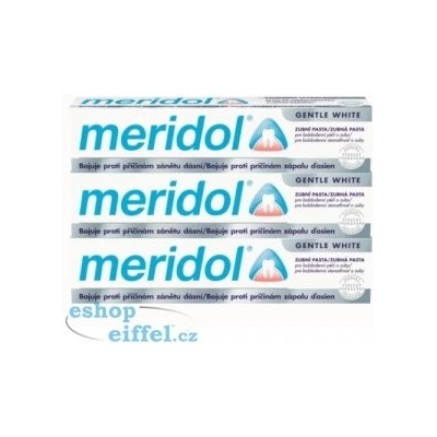 Meridol Gentle White 3 x 75 ml