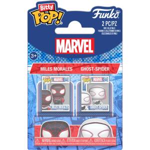 Funko Комплект мини фигури Funko Bitty POP! Marvel: Spider-Man - Miles Morales & Ghost Spider (105162)